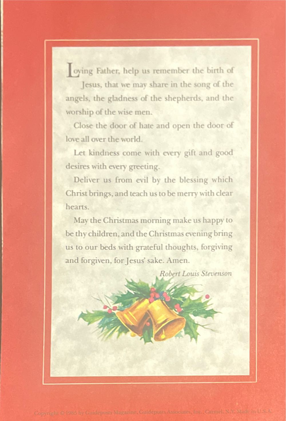 Promotional - 1985 - Guideposts - Devotional - Devotional (Promotional Product) ornament collectible - Main Image 2