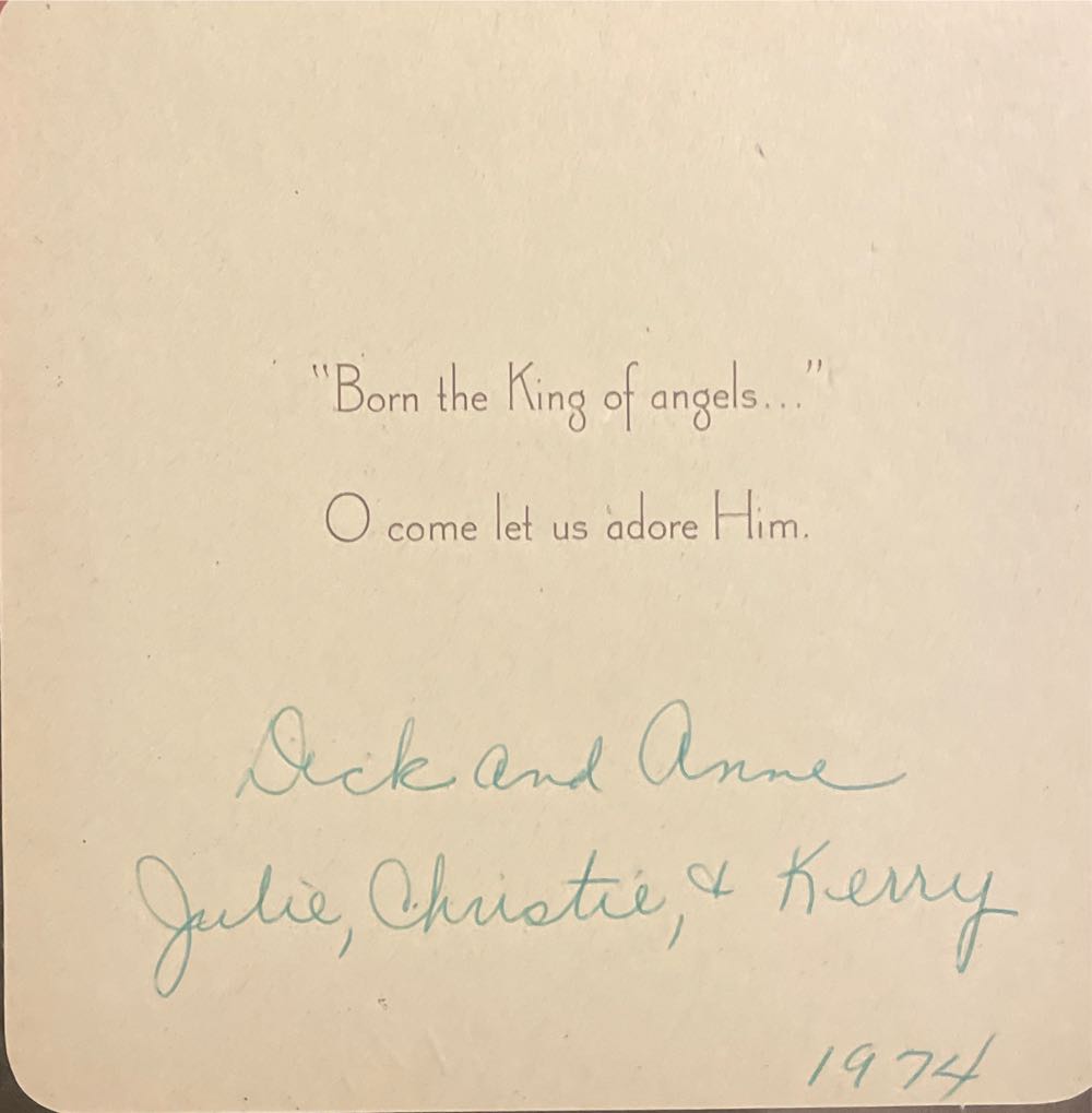 Hallmark - Christmas - Bi-Fold - Baby Jesus With Animals - Bi-Fold (Christmas Card) ornament collectible - Main Image 2