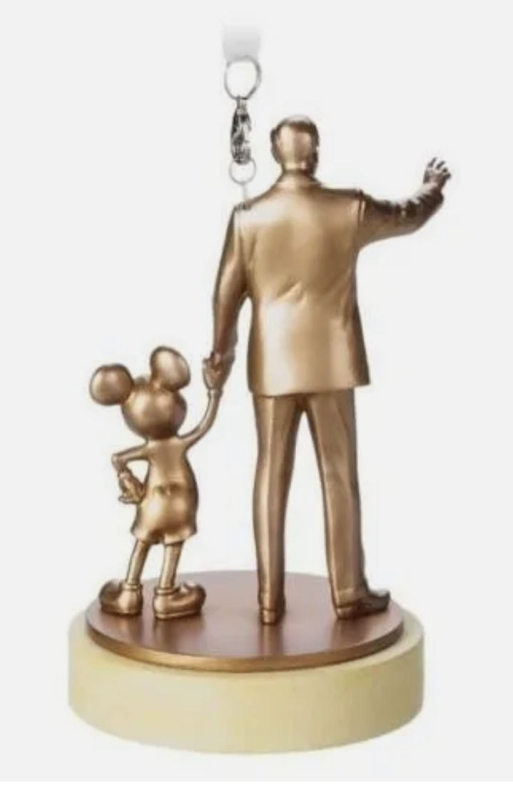 Walt & Mickey Partners Statue 50th - Disney Parks ornament collectible - Main Image 2