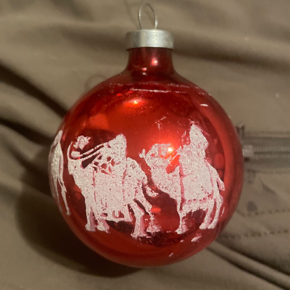 George Franke - Round - Stencil - Kings & Camels - Stencil (Round) ornament collectible - Main Image 2