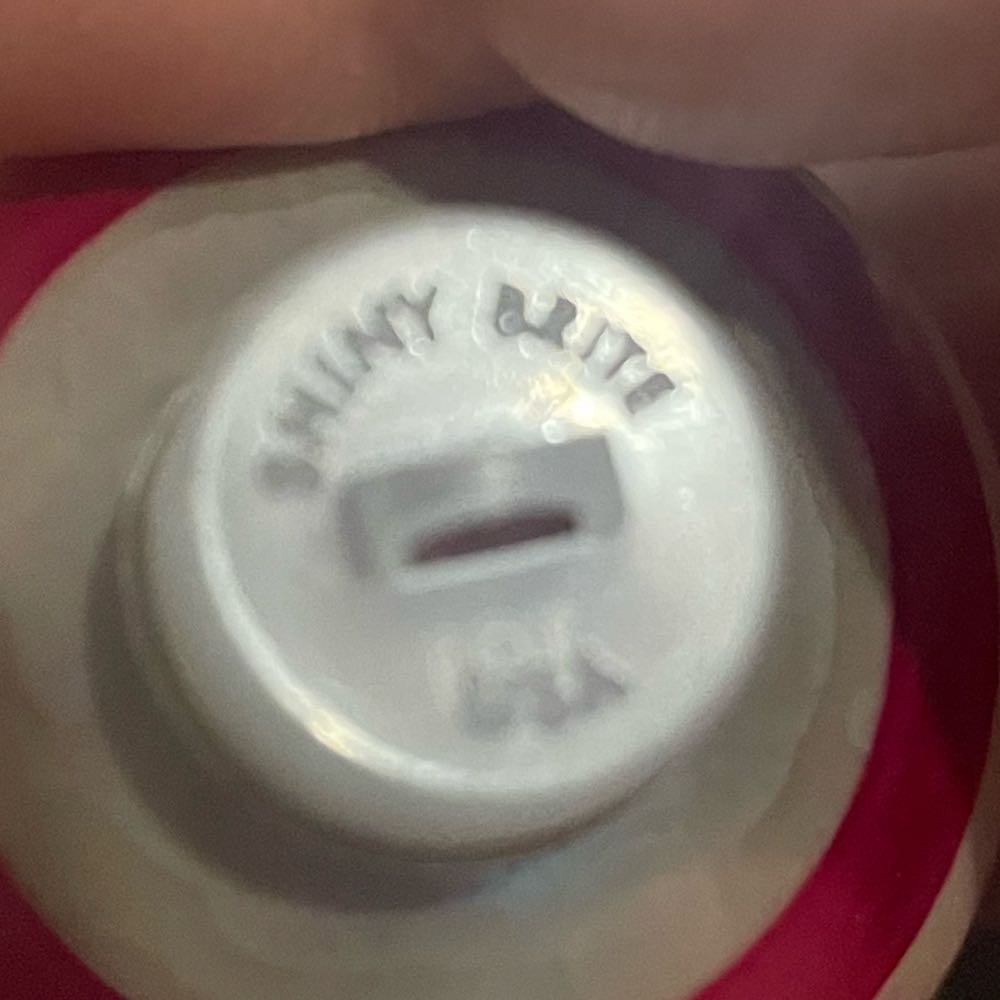 Shiny Brite - Safety Edge Cap - Round - Stripes - Red & White - Safety Cap (Round) ornament collectible - Main Image 2