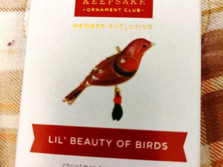 Hallmark Bluebird Ornament