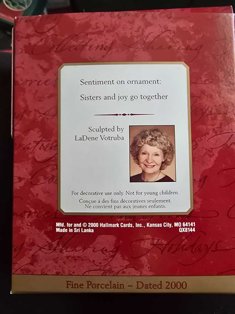 Sisters - Sisters (Family) ornament collectible [Barcode 015012564914] - Main Image 2