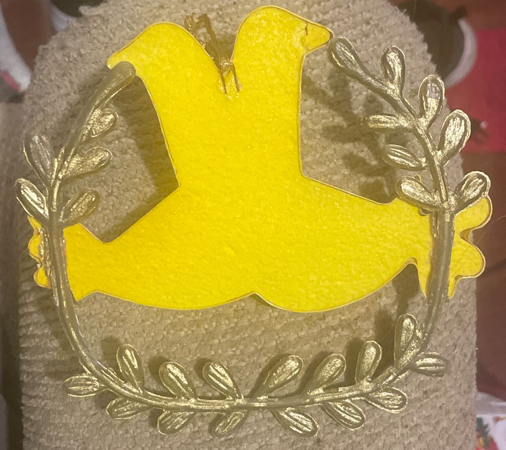 De Sela - Two Turtle Doves - 12 Days of Christmas (Carol) ornament collectible - Main Image 2