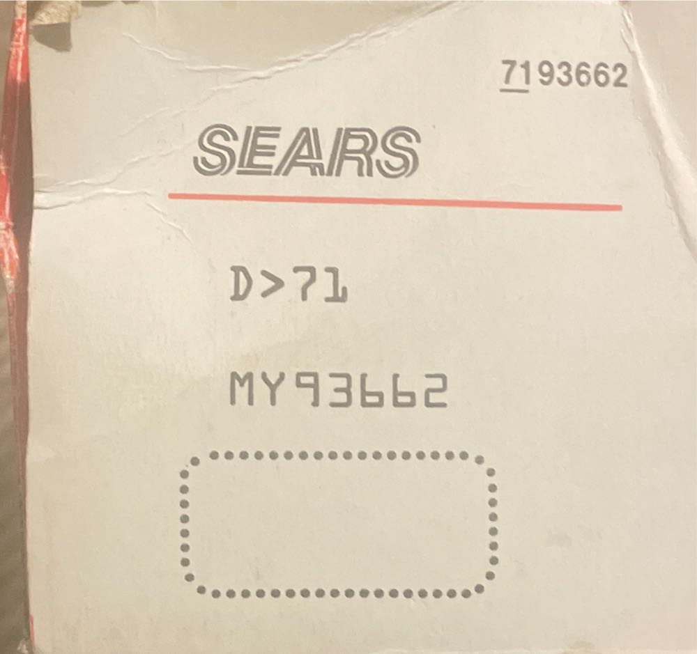 Sears - Glass Bell - Snowflake - Snowflake (Bell) ornament collectible - Main Image 3