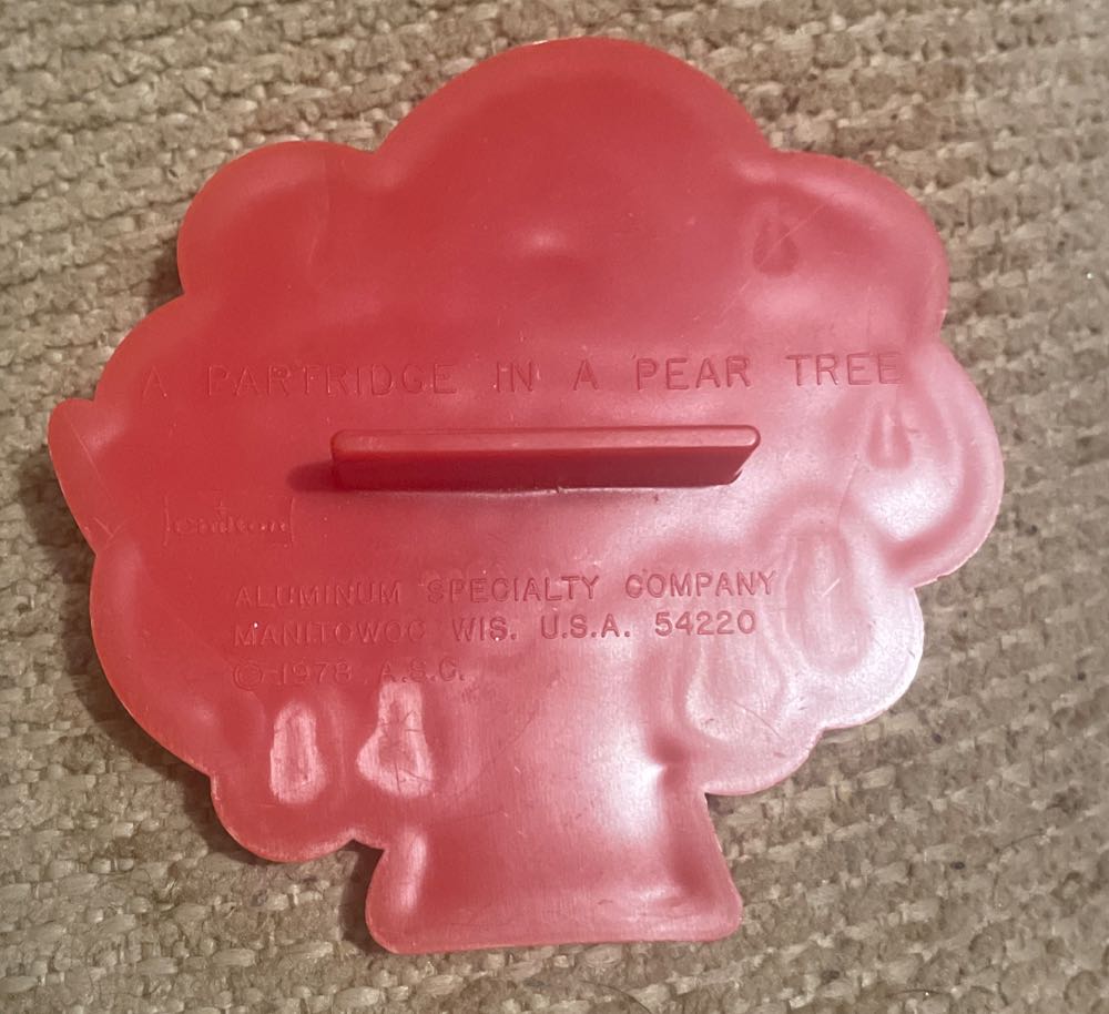 Cookie Cutter - Chilton - 12 Days Of Christmas - 1 Partridge In A Pear Tree - 12 Days Of Christmas (Cookie Cutter) ornament collectible - Main Image 2