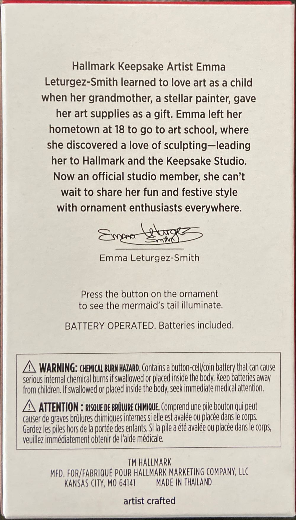 Mermaid - Mermaid Barbie (Barbie) ornament collectible [Barcode 763795812813] - Main Image 2