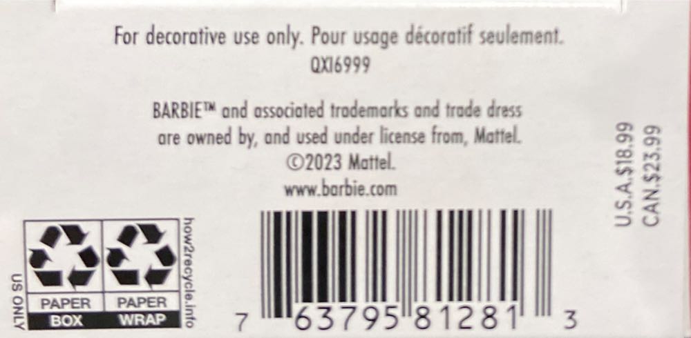 Mermaid - Mermaid Barbie (Barbie) ornament collectible [Barcode 763795812813] - Main Image 3