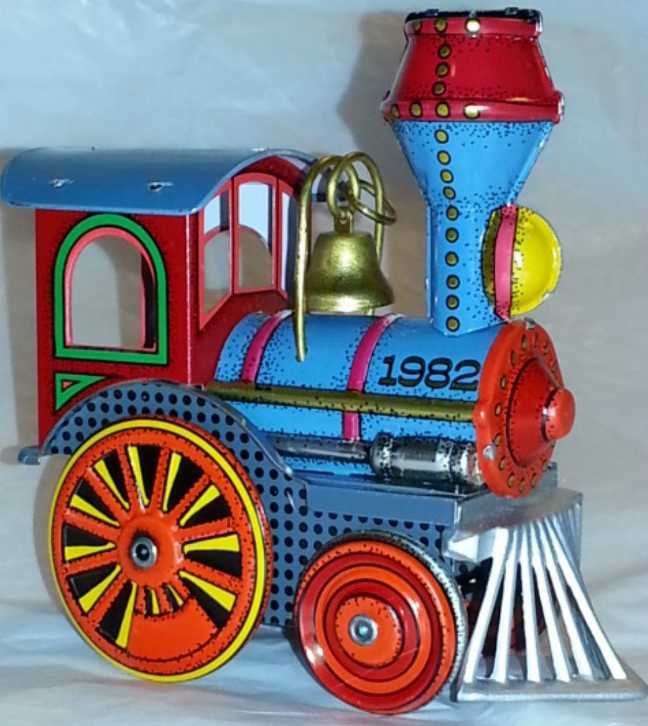 Tin Locomotive - 1982 - #1 - Tin Locomotive (Collectible Series) ornament collectible - Main Image 2