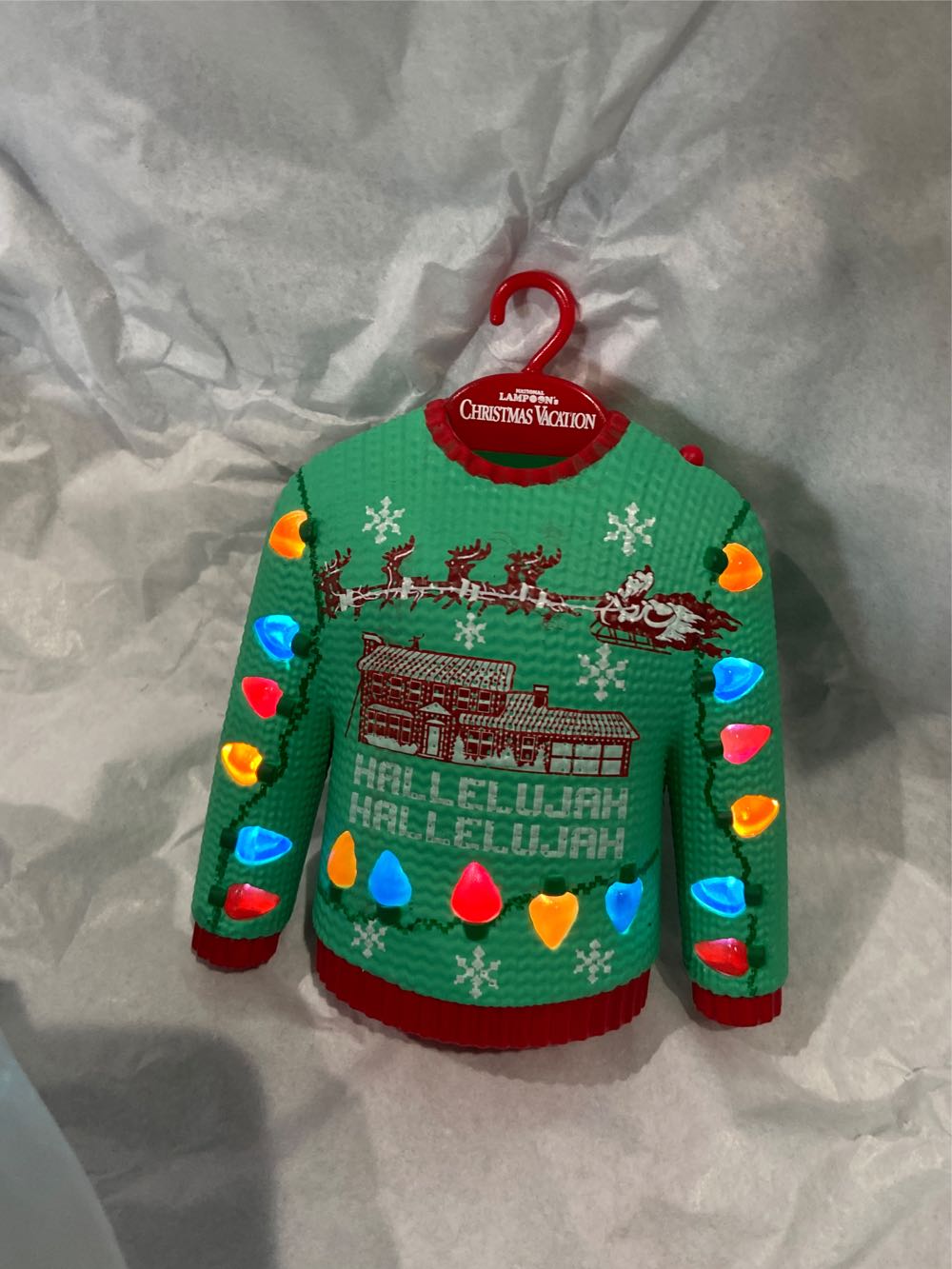 Christmas Vacation: A Lotta Lights - National Lampoon’s Christmas Vacation (Magic Light & Sound) ornament collectible [Barcode 763795826544] - Main Image 4