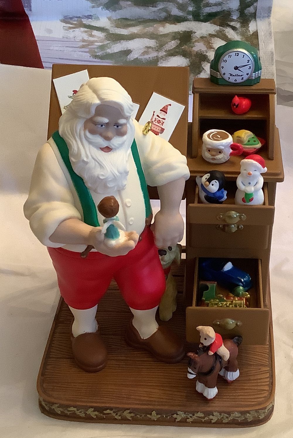 The Artist At Work - Santa (Special Edition - Limited Quality) ornament collectible [Barcode 763795819980] - Main Image 2