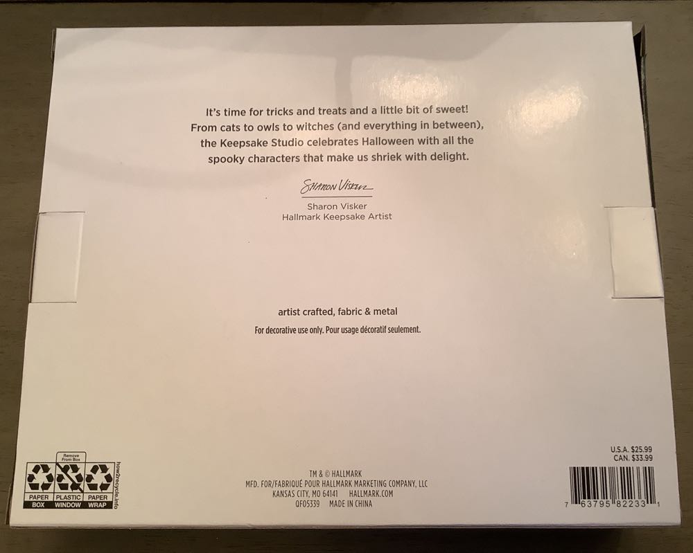 Halloween Tree Topper & Skirt - Halloween (Halloween) ornament collectible [Barcode 763795822331] - Main Image 4