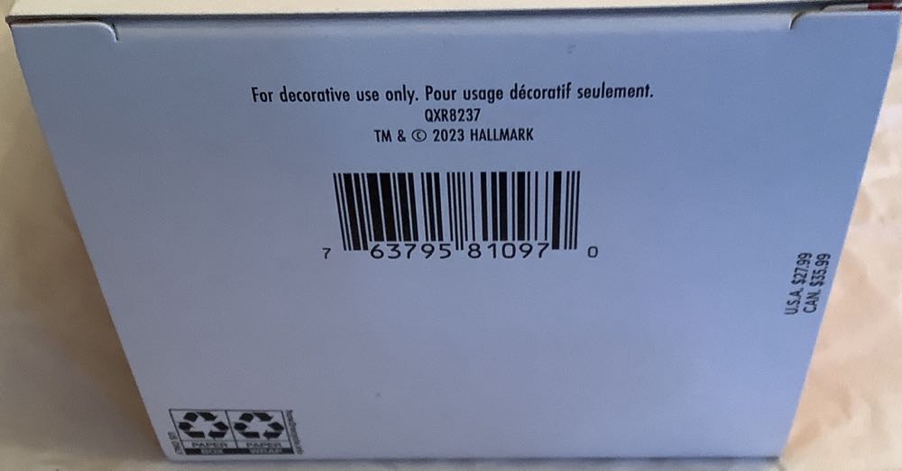 Holiday Lighthouse #12 - Holiday Lighthouse (Christmas) ornament collectible [Barcode 763795810970] - Main Image 2