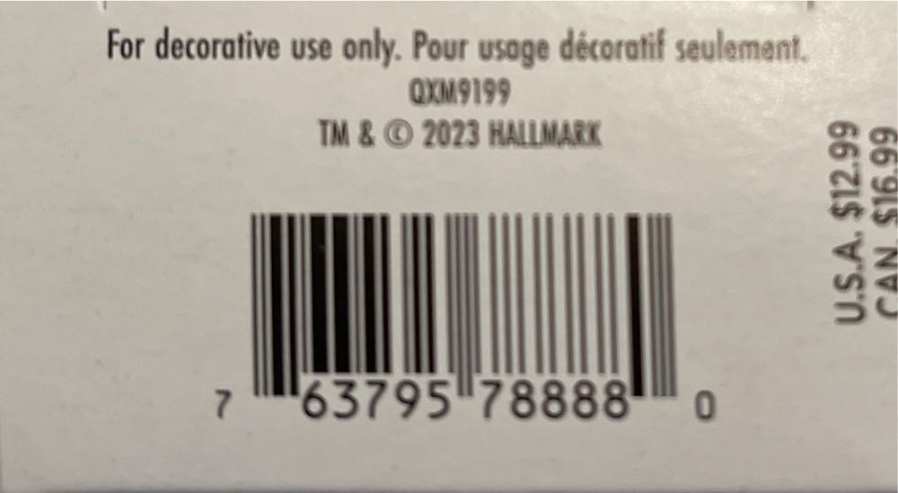 Festive Frozen Treats - Miniature Ornaments (Hallmark Keepsake Miniature) ornament collectible [Barcode 763795788880] - Main Image 2