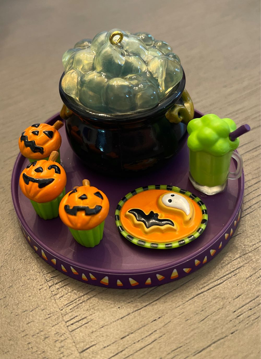 Season’s Treatings Halloween Party - Season’s Treatings (Halloween) ornament collectible [Barcode 763795829583] - Main Image 3