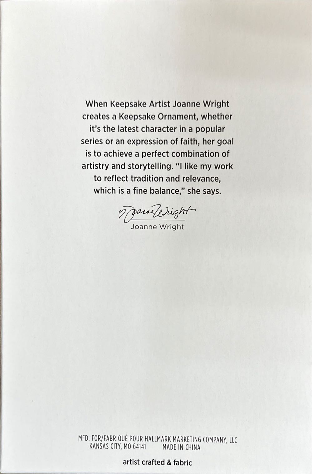 Father Christmas 2023 - Father Christmas (Santa Clause) ornament collectible [Barcode 763795805327] - Main Image 2