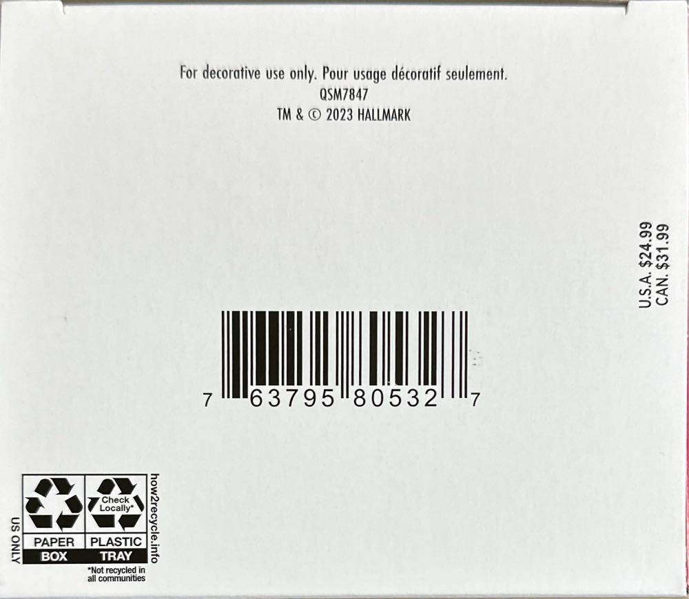 Father Christmas 2023 - Father Christmas (Santa Clause) ornament collectible [Barcode 763795805327] - Main Image 4