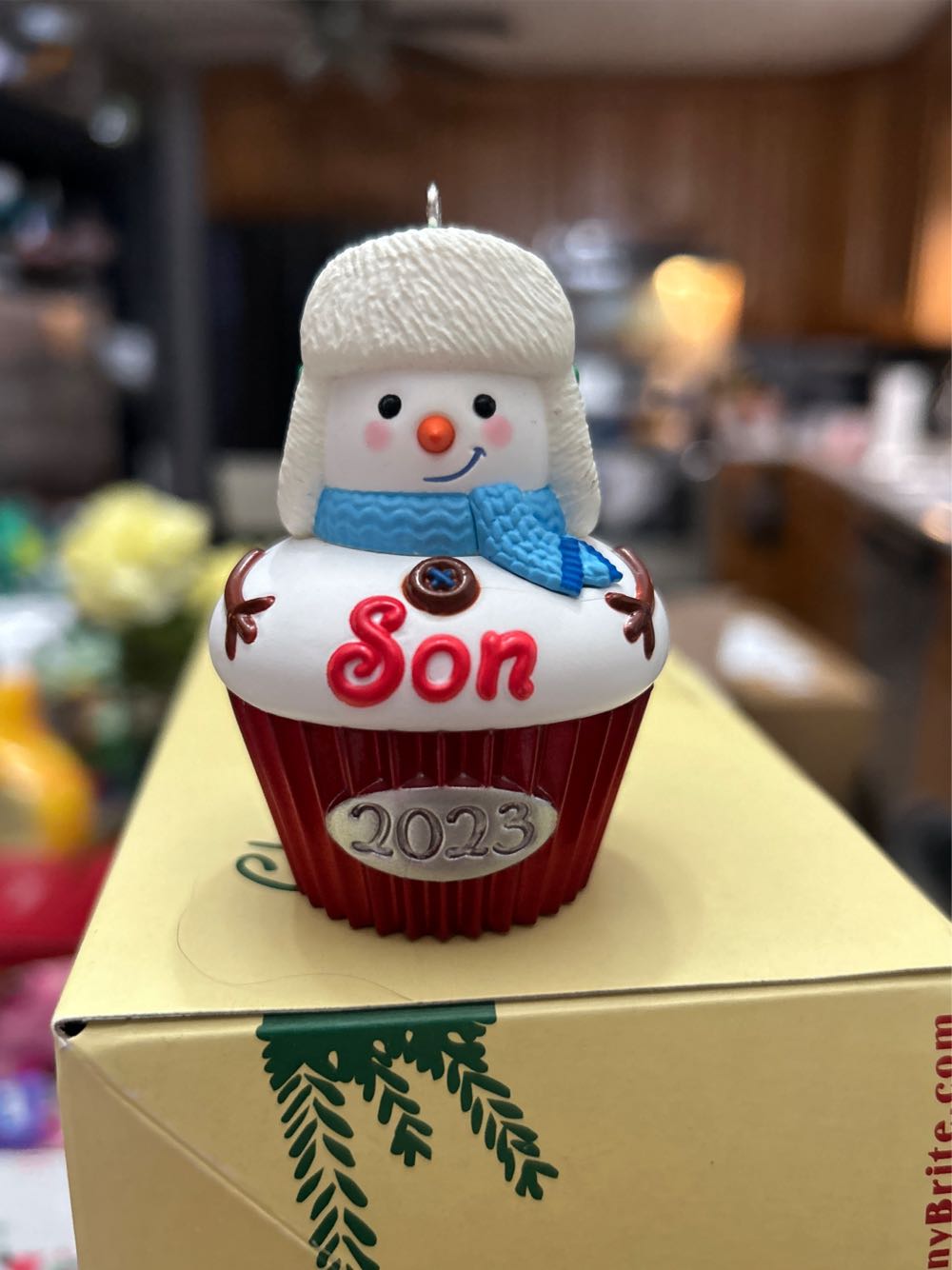 Son Cupcake - Family (Sweets) ornament collectible [Barcode 763795794829] - Main Image 3