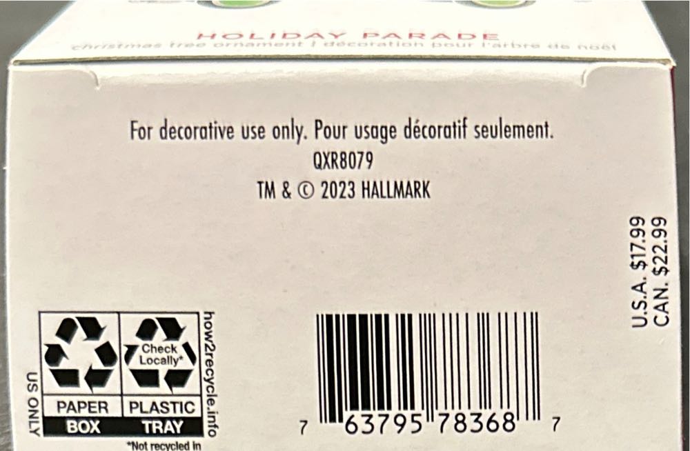 Holiday Parade 5 - 5th In Series (Holiday Parade) ornament collectible [Barcode 763795783687] - Main Image 3