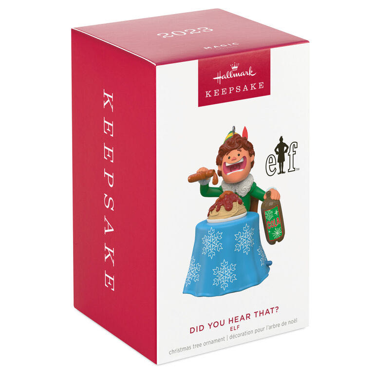 Elf - Did You Hear That? - Movies (Elf) ornament collectible [Barcode 763795794317] - Main Image 3