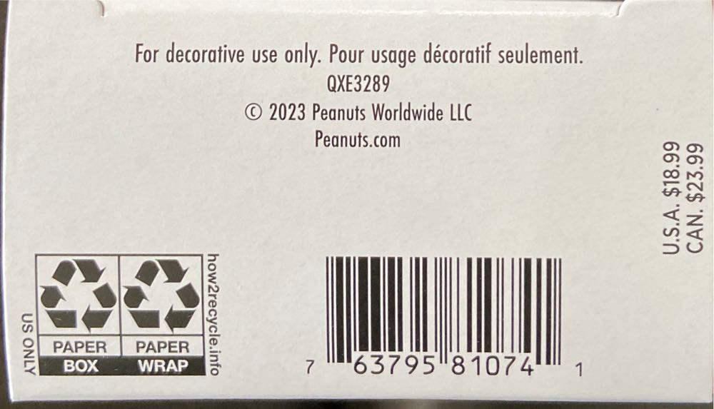 Franklin - Limited Edition - The Peanuts Gang (Peanuts) ornament collectible [Barcode 763795810741] - Main Image 3