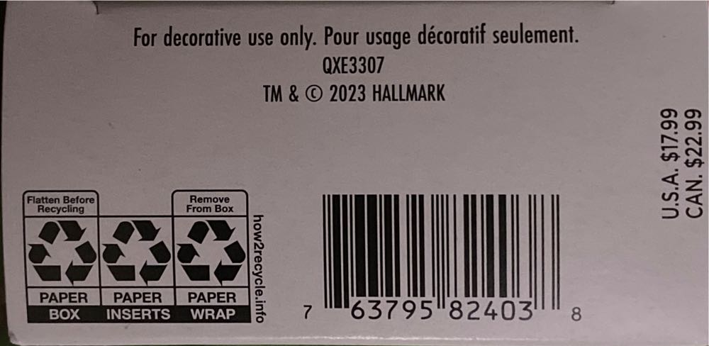 Leucistic Steller’s Jay #19 - The Beauty Of Birds (Limited Quantity) ornament collectible [Barcode 763795824038] - Main Image 4