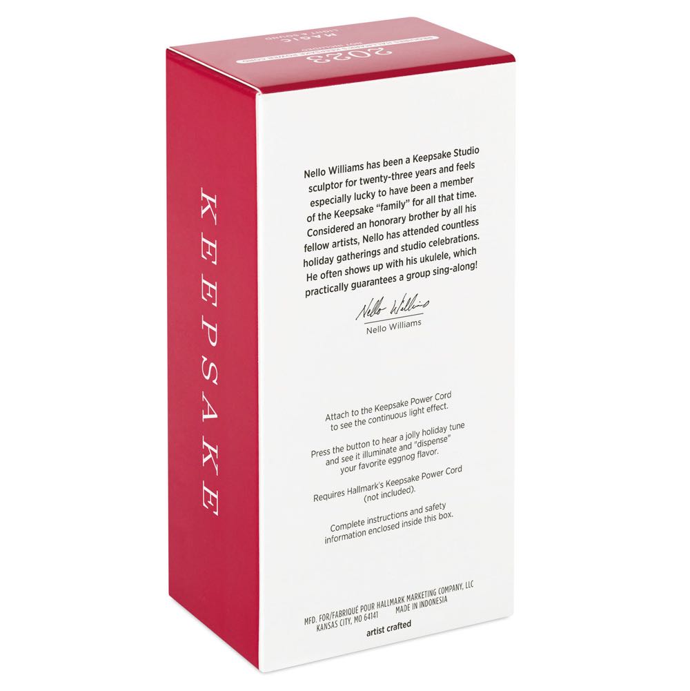 Nellco Eggnog Machine - Nellco (Vintage) ornament collectible [Barcode 763795810925] - Main Image 3