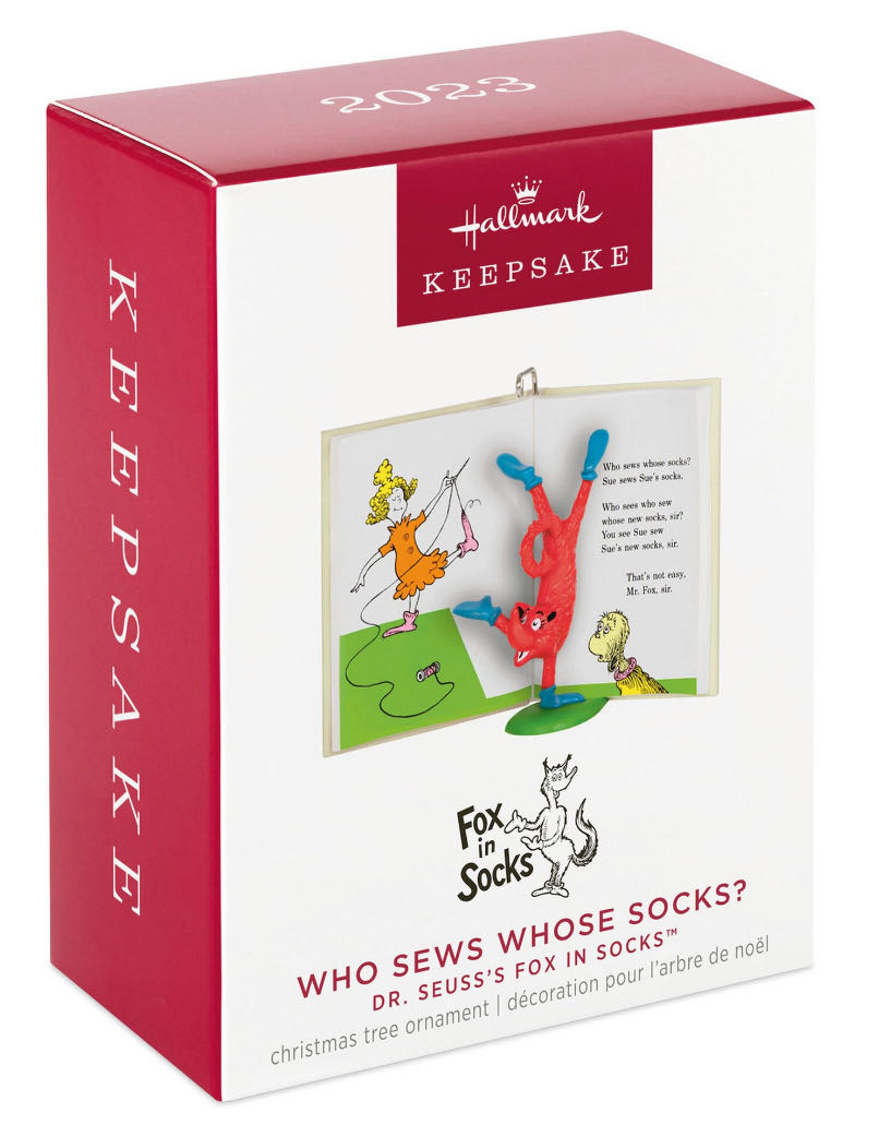 Who Sews Whose Socks? - Dr. Suess (Books) ornament collectible [Barcode 763795814114] - Main Image 3