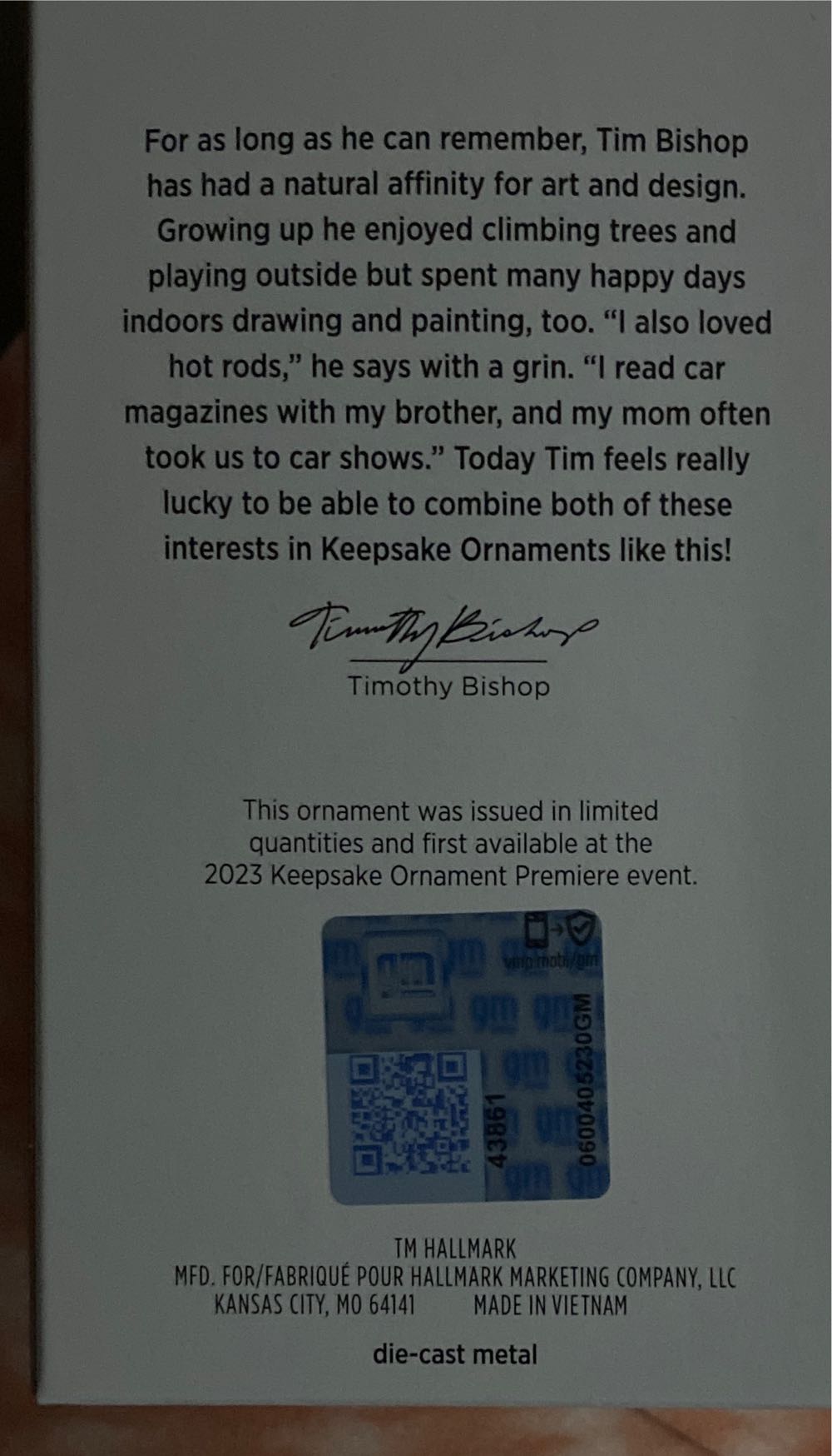 1953 Chevrolet Corvette - Chevrolet Corvette (Corvette) ornament collectible [Barcode 763795786053] - Main Image 2