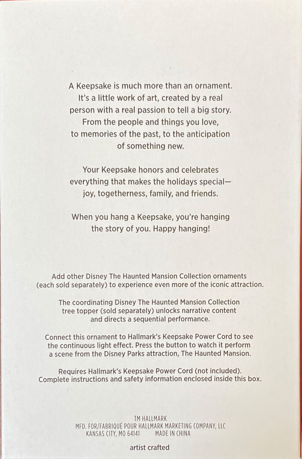 Haunted Mansion: Madame Leota - Disney The Haunted Mansion (Haunted Mansion) ornament collectible [Barcode 763795812882] - Main Image 3