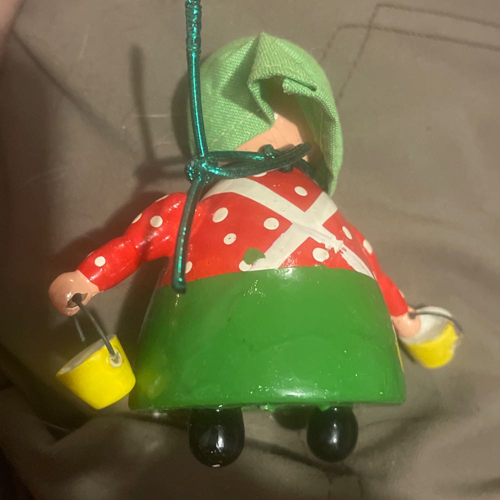 Wood - Farmer’s Wife - Farmer (Person) ornament collectible - Main Image 2