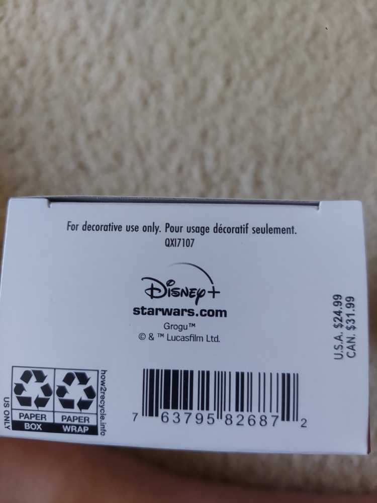 Star Wars:  Grogu’s Jetpack Adventure - Star Wars: The Mandalorian (Star Wars) ornament collectible [Barcode 763795826872] - Main Image 3