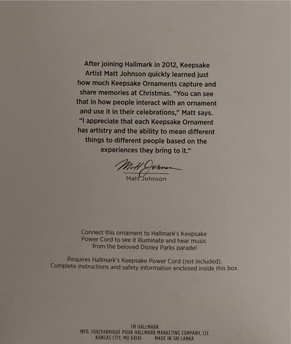 Disney’s Electrical Parade - Disney Mickey Mouse (Disney Mickey And Minnie) ornament collectible [Barcode 763795811007] - Main Image 2