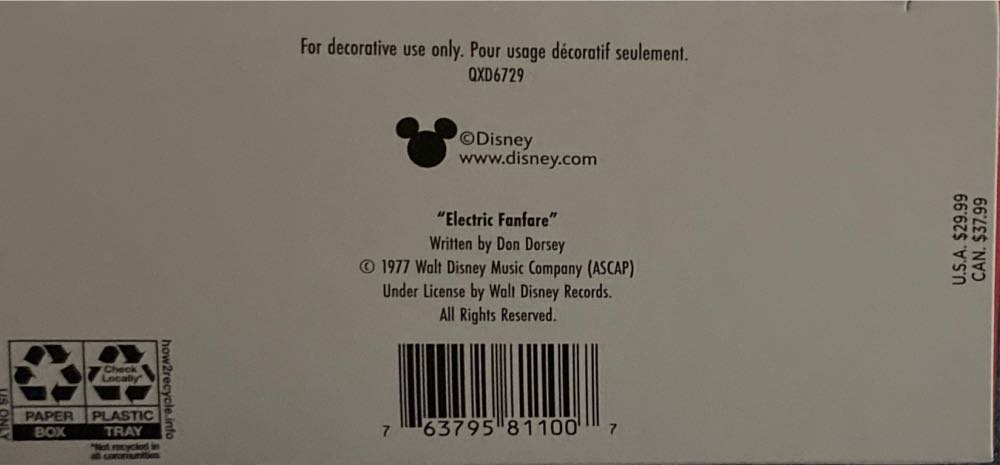 Disney’s Electrical Parade - Disney Mickey Mouse (Disney Mickey And Minnie) ornament collectible [Barcode 763795811007] - Main Image 4