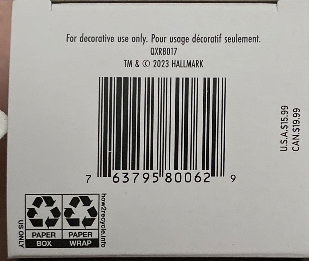 #14 Gingerbread Goodness - Christmas Cupcakes (Cupcakes) ornament collectible [Barcode 763795800629] - Main Image 2