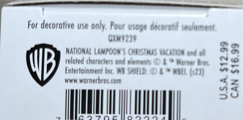 NL’s Christmas Vacation: “THE COUSIN’S RV” Mini-Ornament - National Lampoon’s Christmas Vacation (Hanging Ornament: Miniature) ornament collectible [Barcode 763795822249] - Main Image 2