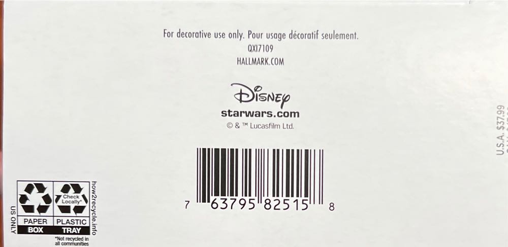 Star Trek:  Jabba’s Sail Barge, The Khetanna - Star Wars:  Return of the Jedi (Star Wars) ornament collectible [Barcode 763795825158] - Main Image 3