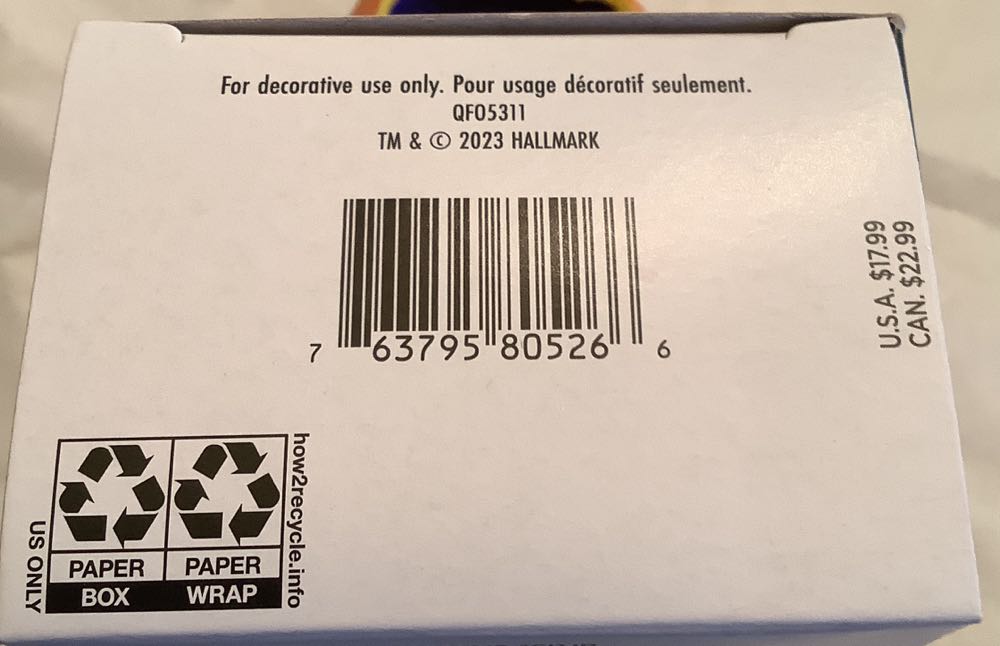 Happy Halloween - Blackcat - Happy Halloween (Jack-O’-Lantern) ornament collectible [Barcode 763795805266] - Main Image 4