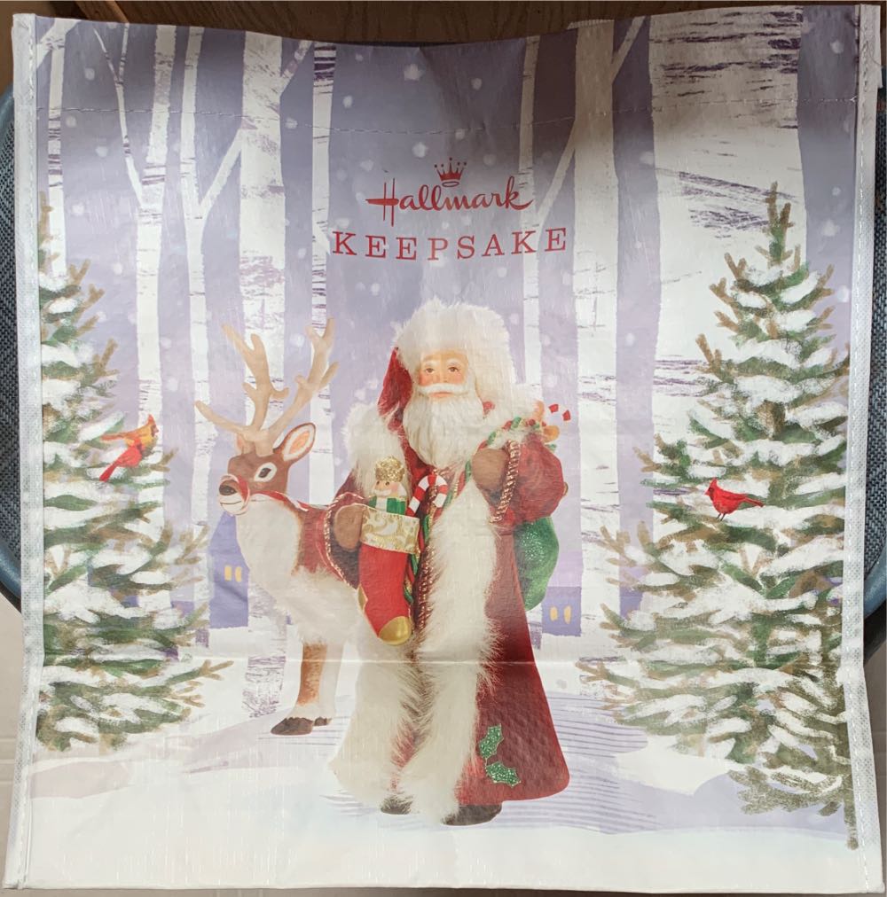 Father Christmas Reusable Tote Bag - Tote Bags (Tote Bags) ornament collectible [Barcode 763795820528] - Main Image 2