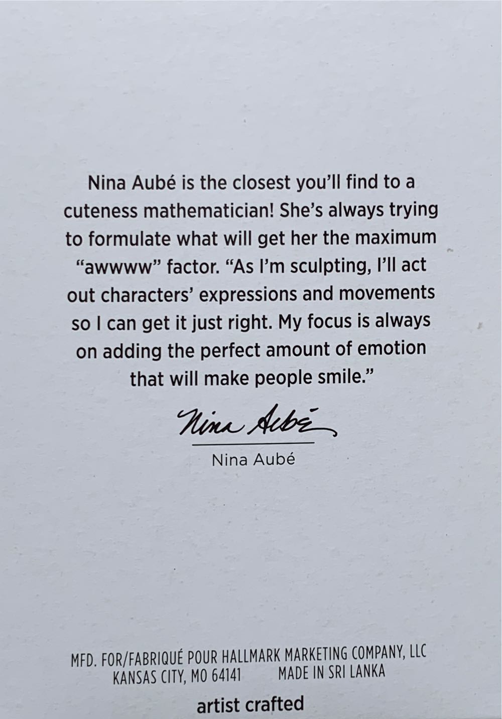 Cozy Critters #7 - Cozy Critters (Birds) ornament collectible [Barcode 763795805259] - Main Image 2