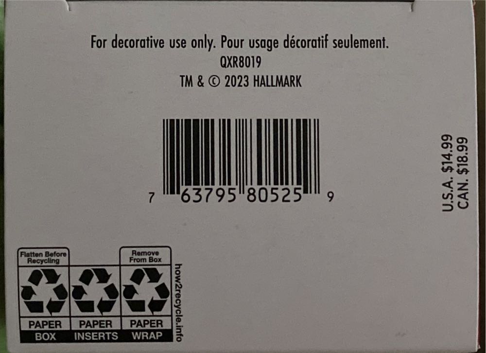 Cozy Critters #7 - Cozy Critters (Birds) ornament collectible [Barcode 763795805259] - Main Image 4