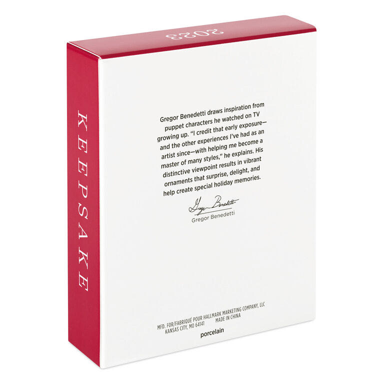 Snowflakes: “2023 SNOWFLAKE” - Snowflakes (Hanging Ornament) ornament collectible [Barcode 763795824021] - Main Image 4