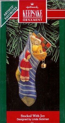 Life Savers - 1991 - Acrylic - Elves Decorating A Tree