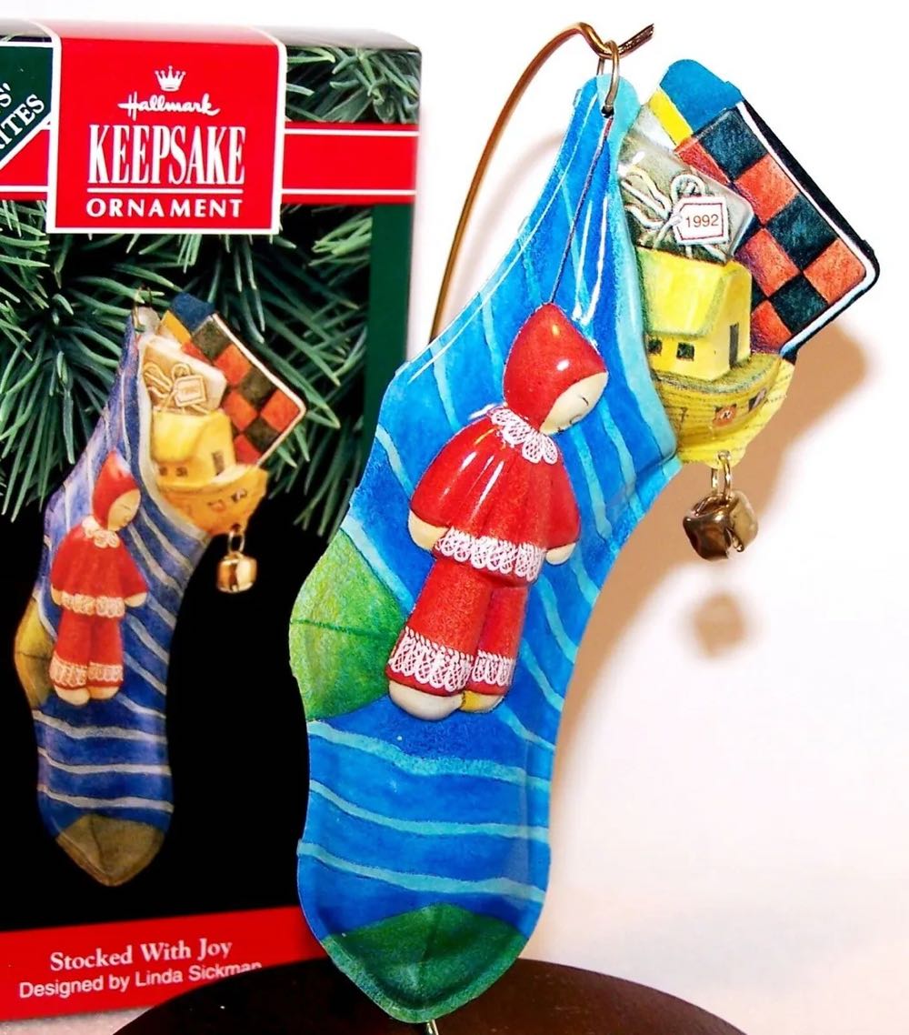 Stocked With Joy  ornament collectible [Barcode 070000027437] - Main Image 3