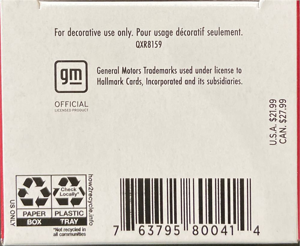 1973 Chevrolet Blazer - All American Trucks (All-American Trucks) ornament collectible [Barcode 763795800414] - Main Image 3