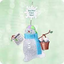 SL Snow News Is Good News! - Snowman’s Land (Snowman) ornament collectible [Barcode 015012758153] - Main Image 2