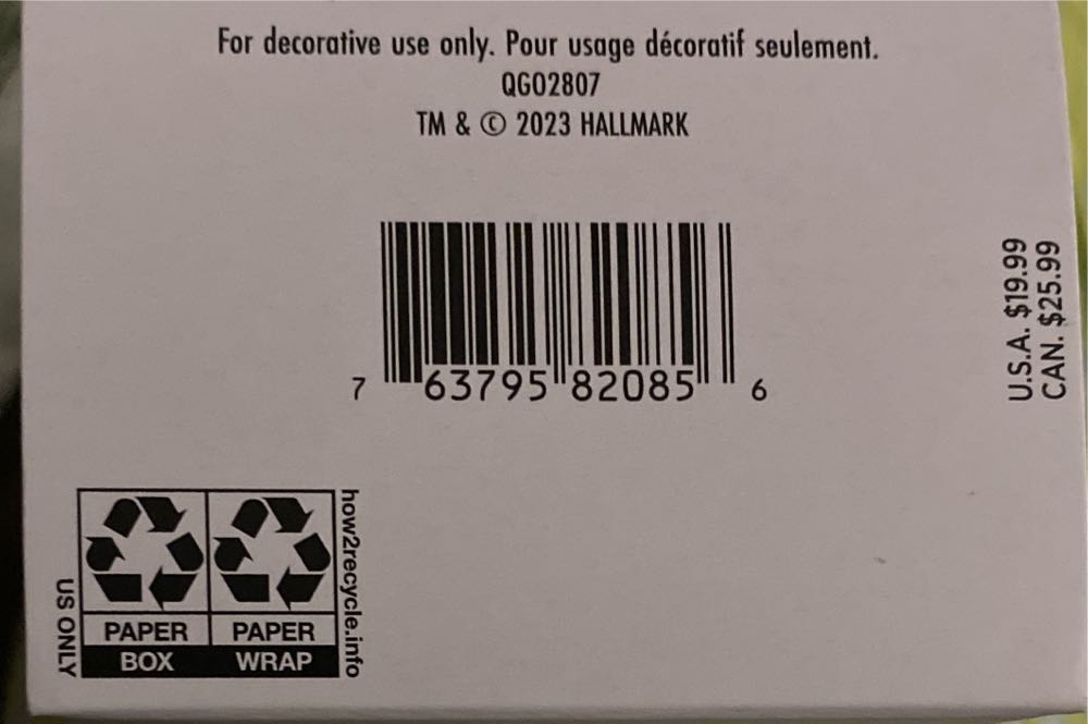 Beer Stein #12.5 - Beer Stein (Keepsake 50th Anniversary) ornament collectible [Barcode 763795820856] - Main Image 4