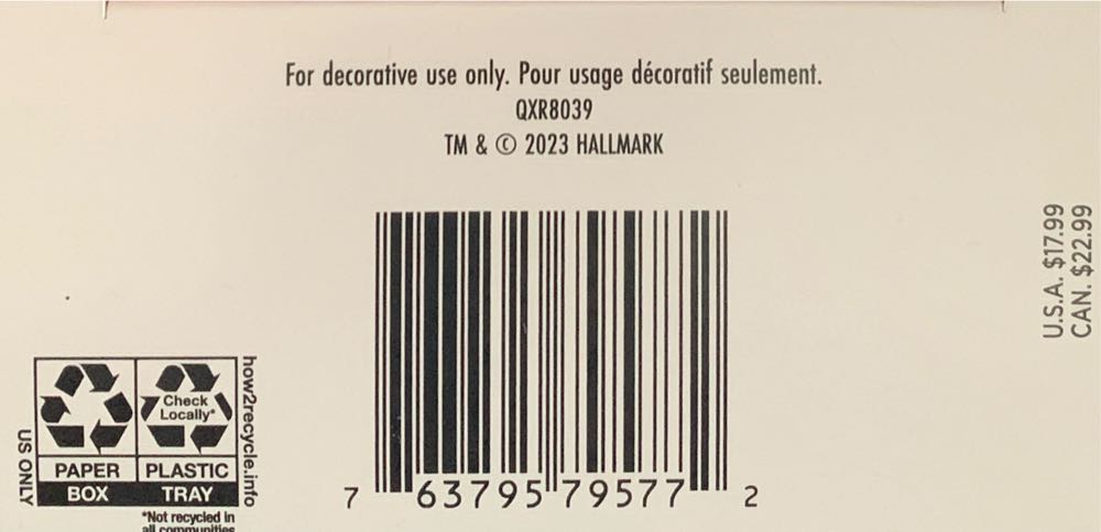 Pony For Christmas #26 (2023) - A Pony For Christmas (Ponies) ornament collectible [Barcode 763795795772] - Main Image 4