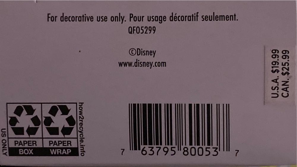 Winifred Sanderson - Disney Hocus Pocus (Halloween) ornament collectible [Barcode 763795800537] - Main Image 4