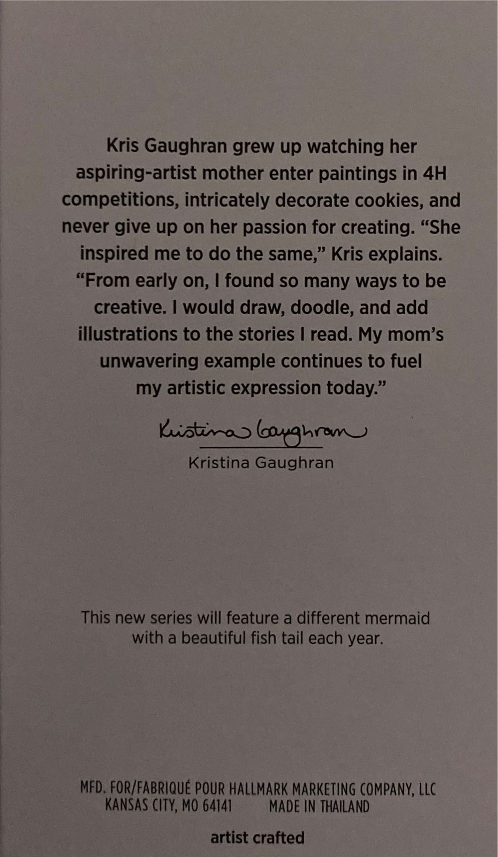 Mythical Mermaids #1 - Mythical Mermaids (Series Piece) ornament collectible [Barcode 763795820641] - Main Image 2